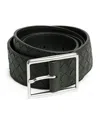 Bottega Veneta Leather Intrecciato Piccolo Belt