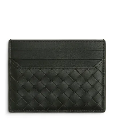 Bottega Veneta Leather Intrecciato Piccolo Card Holder