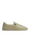 Bottega Veneta Sawyer Intrecciato Leather Slip-on Sneakers In Green