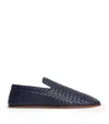 Bottega Veneta Leather Intrecciato Sunday Slippers