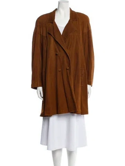 Pre-owned Bottega Veneta Leather Jacket In Brown