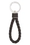 Bottega Veneta Intrecciato Leather Keyring
