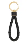 Bottega Veneta Women Keychain Weave In Black