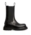 Bottega Veneta Lug Boots In Black