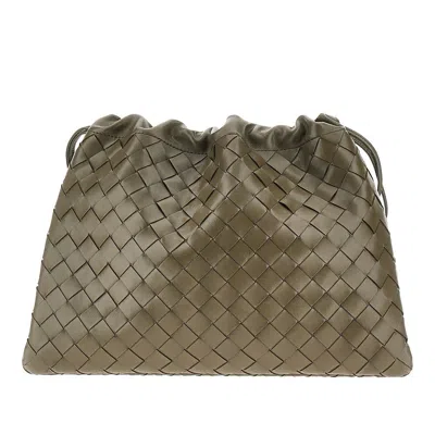 Bottega Veneta Leather Medium 'dustbag' Bag In Green