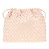 Bottega Veneta Leather Medium 'dustbag' Bag In Pink