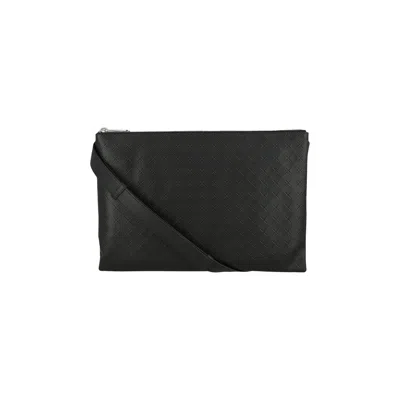 Pre-owned Bottega Veneta Leather Messenger Bag 'black' | Men's Size Onesize