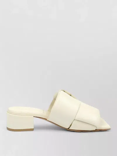 Bottega Veneta Leather Mules In Multi