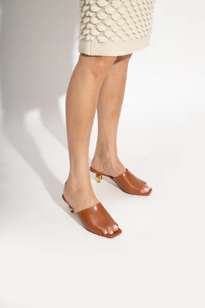 BOTTEGA VENETA BOTTEGA VENETA LEATHER MULES