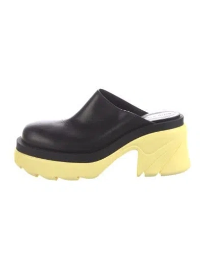 Pre-owned Bottega Veneta Leather Mules In Multi