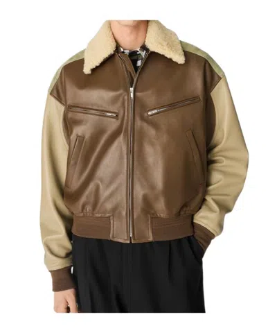 BOTTEGA VENETA LEATHER NAPPA BLOUSON