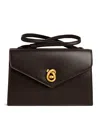 Bottega Veneta Leather Nodo Piano Top-handle Bag In Brown