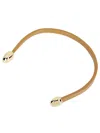 Bottega Veneta Open Necklace In Beige
