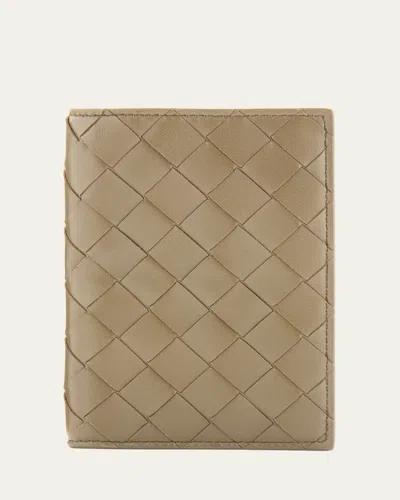 Bottega Veneta Leather Passport Case