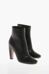 Bottega Veneta Leather Pompei Booties With Inner Zip 11cm