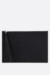 Bottega Veneta Medium Intreciato Clutch In Black