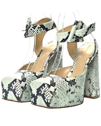 Bottega Veneta Leather Pump In Multi