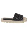 Bottega Veneta Jack Intrecciato Flat Sandals