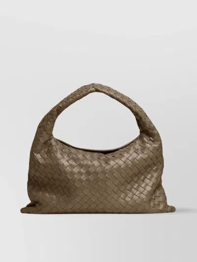 Bottega Veneta Leather Shoulder Bag Woven Texture