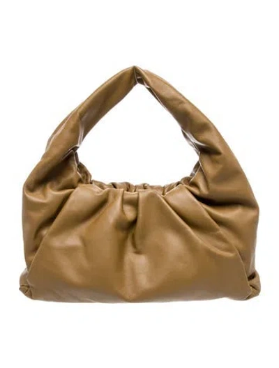 Pre-owned Bottega Veneta Leather Shoulder Pouch In Green
