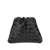 Bottega Veneta Leather Small 'dustbag' Pouch In Black