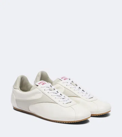 Bottega Veneta Leather Sneakers In Multi