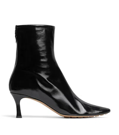 BOTTEGA VENETA LEATHER SOFIA ANKLE BOOTS 60