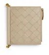 Bottega Veneta Leather Solstice Wallet In Neutral