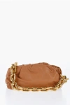 Bottega Veneta Leather The Chain Pouch Bag With Magnetic Closure
