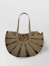 Bottega Veneta Leather Tote Bag With Rivets And Two Handles