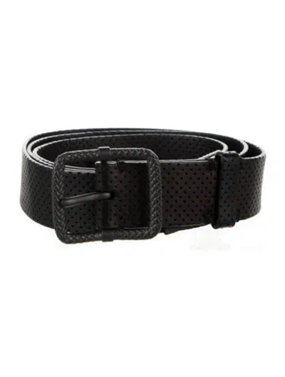 Pre-owned Bottega Veneta Leather Waist Belt In Brown