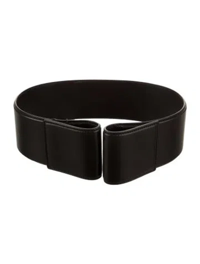 Pre-owned Bottega Veneta Leather Waist Belt In Brown