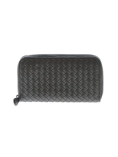 Pre-owned Bottega Veneta Leather Wallet In Brown