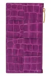 Bottega Veneta Leather Wallet In Purple