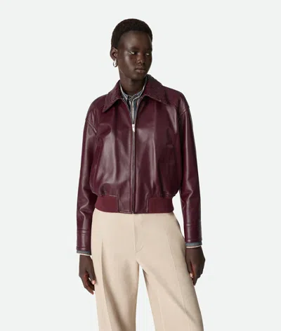 BOTTEGA VENETA LEDERBLOUSON