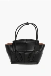 Bottega Veneta Lether Intreccio Handbag With Removable Shoulder Strap