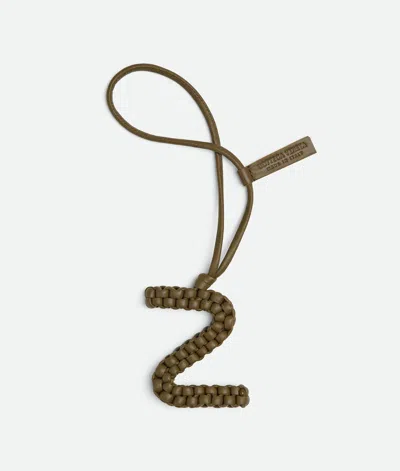 Bottega Veneta Letter Z Charm In Brown