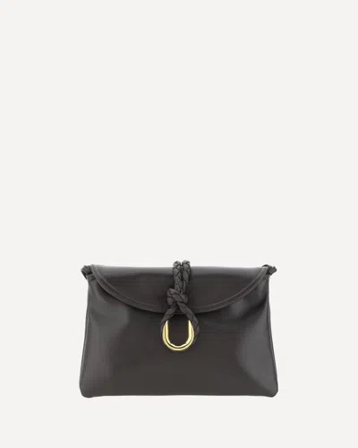 Bottega Veneta Liberta Shoulder Bag In Brown