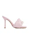 Bottega Veneta Lido 90mm Leather Mules In Pink
