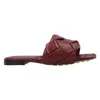 Bottega Veneta Lido Leather Slides