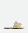Bottega Veneta Logo Logo Flat Bottom Flip-flops In White