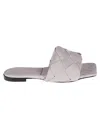 Bottega Veneta Lido Leather Flat Sandals