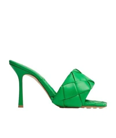 BOTTEGA VENETA BOTTEGA VENETA BV LIDO LOGO DETAILED SANDALS