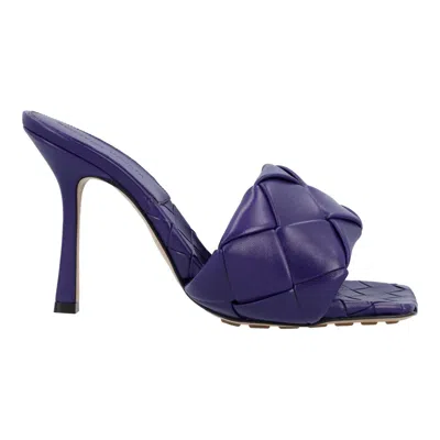 Bottega Veneta Lido Mule Violet In Purple