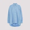 Bottega Veneta Cotton Shirt -  Admiral - 4255 Admiral In Light Blue