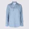 Bottega Veneta Light Blue Cotton Shirt