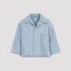 Bottega Veneta Shirts In Light Blue