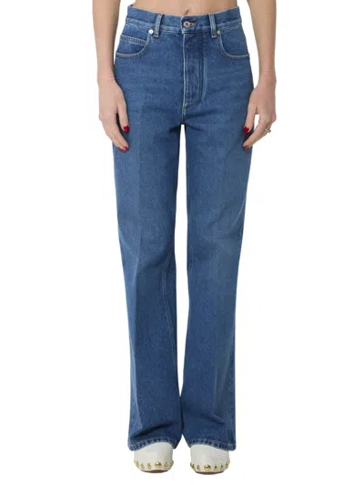 Bottega Veneta Light Blue Regular High Rise Jeans