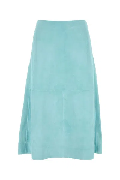 BOTTEGA VENETA SUEDE SKIRT