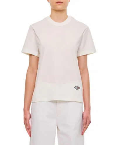 Bottega Veneta Light Cotton Jersey T-shirt In White